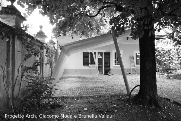 Pensilina in vetro - Vetreria Allais Torino